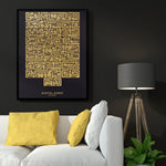 Load image into Gallery viewer, Ayat Al-Kursi Plakat | Kufi Art Design | Islamisk Plakater
