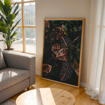 Load image into Gallery viewer, Plante print | Elegant plakat der fanger øjet | Plakat med grønne planter, botanisk kunst og naturplanter, ideel til at tilføje et organisk og livligt præg til dit hjem.
