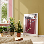 Load image into Gallery viewer, Fodbold plakat | Fodbold plakater | Jarrod Bowen Fodbold Plakat | Perfekt til Passionerede Fans | Plakaty.dk
