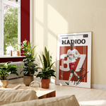 Load image into Gallery viewer, Fodbold plakat | Fodbold plakater | Kobbie Mainoo Fodbold Plakat | En Must-Have for Ægte Fans | Plakaty.dk
