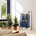 Load image into Gallery viewer, Fodbold plakat | Fodbold plakater | André Onana Fodbold Plakat | Perfekt til Passionerede Fans | Plakaty.dk
