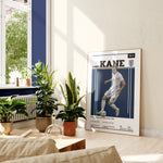 Load image into Gallery viewer, Fodbold plakat | Fodbold plakater | Harry Kane Fodbold Spiller Plakat | Ideel til Dedikerede Fans | Plakaty.dk
