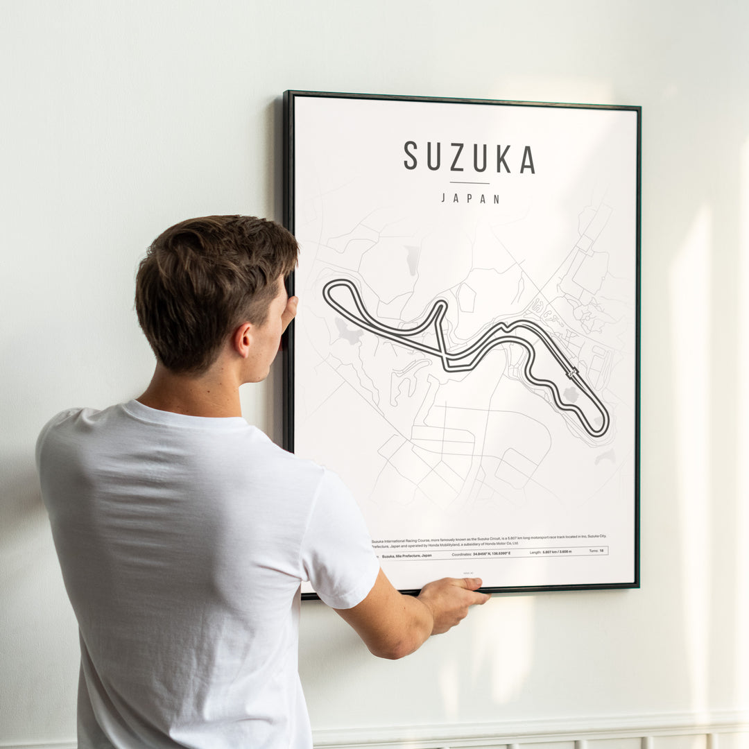 Japan Formula 1 Poster | Find Zen with Suzuka's Racing Atmosphere