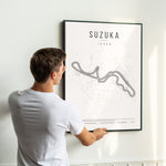 Load image into Gallery viewer, Japan Formula 1 Poster | Find Zen with Suzuka&#39;s Racing Atmosphere
