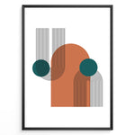 Load image into Gallery viewer, Symmetry Flow Art Plakat | Boho Art Poster | Boho Plakater
