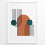 Load image into Gallery viewer, Symmetry Flow Art Plakat | Boho Art Poster | Boho Plakater
