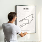 Load image into Gallery viewer, Miami Formula 1 Poster | Sprint in Style on the Streets of the Magic City
