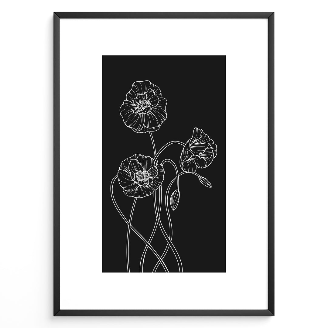 Boho Bloom Art Plakat | Boho Art Poster | Boho Plakater