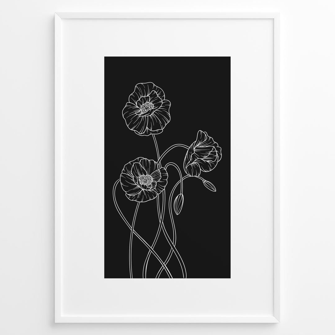 Boho Bloom Art Plakat | Boho Art Poster | Boho Plakater