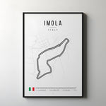 Load image into Gallery viewer, Emilia Romagna Formula 1 Poster | Grab Imola&#39;s Racing Heritage
