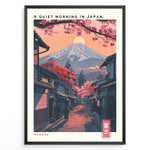 Load image into Gallery viewer, Japanske plakater | Japansk plakat med ikoniske motiver som Hokusai The Great Wave, Yayoi Kusama Infinity Mushrooms, Fujisan, Fuji og Cute Black Cat Eats Ramen.
