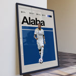 Load image into Gallery viewer, Fodbold plakat | Fodbold plakater | David Alaba Fodbold Plakat | Østrigs Allround-Stjerne | Plakaty.dk
