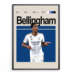 Load image into Gallery viewer, Fodbold plakat | Fodbold plakater | Jude Bellingham Fodbold Plakat | Perfekt til Den Ægte Fan | Plakaty.dk
