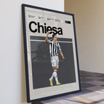 Load image into Gallery viewer, Fodbold plakat | Fodbold plakater | Federico Chiesa Fodbold Plakat | Ungt Talent, Italiens Stolthed | Plakaty.dk
