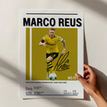 Load image into Gallery viewer, Fodbold plakat | Fodbold plakater | Marco Reus Fodbold Plakat | Perfekt til Passionerede Fans | Plakaty.dk
