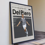Load image into Gallery viewer, Fodbold plakat | Fodbold plakater | Alessandro Del Piero Fodbold Plakat | Legendarisk Tribute til Den Ægte Fan | Plakaty.dk
