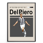 Load image into Gallery viewer, Fodbold plakat | Fodbold plakater | Alessandro Del Piero Fodbold Plakat | Legendarisk Tribute til Den Ægte Fan | Plakaty.dk
