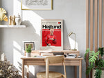 Load image into Gallery viewer, Fodbold plakat | Fodbold plakater | Rasmus Højlund Fodbold plakat | Perfekt til Den Ægte Fodbold Fan | Plakaty.dk
