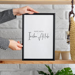 Load image into Gallery viewer, Islamic Poster | Hope with Insha&#39;Allah
