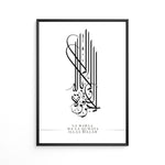 Load image into Gallery viewer, La hawla wa la quwwata illa billah Poster | Simple posts
