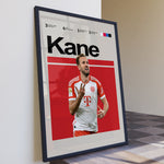 Load image into Gallery viewer, Fodbold plakat | Fodbold plakater | Harry Kane Fodbold Plakat | Perfekt til Den Ægte Fan | Plakaty.dk
