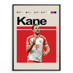 Load image into Gallery viewer, Fodbold plakat | Fodbold plakater | Harry Kane Fodbold Plakat | Perfekt til Den Ægte Fan | Plakaty.dk
