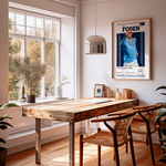 Load image into Gallery viewer, Fodbold plakat | Fodbold plakater | Phil Foden Fodbold Spiller Plakat | En Gave til Passionerede Fans | Plakaty.dk
