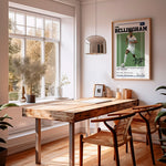 Load image into Gallery viewer, Fodbold plakat | Fodbold plakater | Jude Bellingham Fodbold Spiller Plakat | Ideel til Den Ægte Fan | Plakaty.dk
