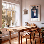 Load image into Gallery viewer, Fodbold plakat | Fodbold plakater | Son Heung-min Fodbold Spiller Plakat | Ideel til Passionerede Fans | Plakaty.dk

