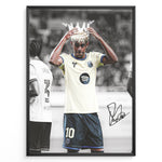Load image into Gallery viewer, Fodbold plakat | Fodbold plakater | Lamine Yamal Fodbold Plakat | Inspirerende for Fremtidens Fans | Plakaty.dk 
