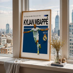 Load image into Gallery viewer, Fodbold plakat | Fodbold plakater | Kylian Mbappé Fodbold Plakat | Perfekt til Den Ægte Fan | Plakaty.dk
