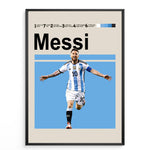 Load image into Gallery viewer, Fodbold plakat | Fodbold plakater | Lionel Messi Fodbold Plakat 01 | Perfekt til Den Ægte Fan | Plakaty.dk
