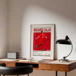 Load image into Gallery viewer, Fodbold plakat | Fodbold plakater | Mohamed Salah Fodbold Spiller Plakat | Perfekt til Passionerede Fans | Plakaty.dk
