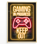 Load image into Gallery viewer, Gaming in Progress - Keep Out 
