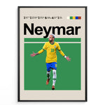 Load image into Gallery viewer, Fodbold plakat | Fodbold plakater | Neymar Jr. Fodbold Plakat 01 | Perfekt til Den Ægte Fan | Plakaty.dk

