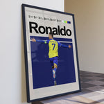 Load image into Gallery viewer, Fodbold plakat | Fodbold plakater | Cristiano Ronaldo Fodbold Plakat 04 | Ideel til Enhver Fan | Plakaty.dk
