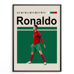 Load image into Gallery viewer, Fodbold plakat | Fodbold plakater | Cristiano Ronaldo Fodbold Plakat 03 | Ideel til Enhver Fan | Plakaty.dk
