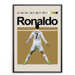 Load image into Gallery viewer, Fodbold plakat | Fodbold plakater | Cristiano Ronaldo Fodbold Plakat 02 | Ideel til Enhver Fan | Plakaty.dk
