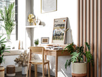 Load image into Gallery viewer, Holdfoto | Germany fodboldplakat 2024-2025 med spillere i hvid-sorte trøjer – stilrent design til alle Tyskland-fans.
