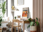 Load image into Gallery viewer, Netherlands holdfoto plakat | Hollandsk landshold 2024-2025 i orange hjemmebanetrøjer med holdskjold og stærke udtryk.
