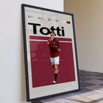 Load image into Gallery viewer, Fodbold plakat | Fodbold plakater | Francesco Totti Fodbold Plakat | Legendarisk Tribute til Den Ægte Fan | Plakaty.dk
