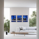 Load image into Gallery viewer, Williams Racing FW46 Formula 1 car three-panel framed wall art plakat.
