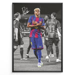 Load image into Gallery viewer, Fodbold plakat | Fodbold plakater | Lamine Yamal Fodbold Plakat | Inspirerende for Fremtidens Fans | Plakaty.dk

