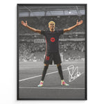 Load image into Gallery viewer, Fodbold plakat | Fodbold plakater | Lamine Yamal Fodbold Plakat | Inspirerende for Fremtidens Fans | Plakaty.dk
