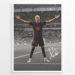 Load image into Gallery viewer, Fodbold plakat | Fodbold plakater | Lamine Yamal Fodbold Plakat | Inspirerende for Fremtidens Fans | Plakaty.dk
