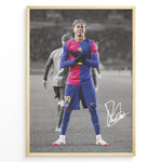 Load image into Gallery viewer, Fodbold plakat | Fodbold plakater | Lamine Yamal Fodbold Plakat | Inspirerende for Fremtidens Fans | Plakaty.dk
