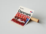 Load image into Gallery viewer, Holdfoto | Danmark landshold fodboldplakat 2024-2025 i klassiske røde trøjer – perfekt til fans af det danske nationalteam.
