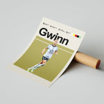 Load image into Gallery viewer, Giulia Gwinn Kvinde fodbold plakater | Tyskland landsholdstrøje i hvid og sort med fokuseret blik – perfekt til fans af kvindefodbold og Die Nationalelf
