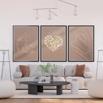 Load image into Gallery viewer, Danmark - Hjerte - Irak - Oh Allah, Bless This Home Plakat Plakaty.dk Danmark - Hjerte - Irak - Oh Allah Bless This Home Plakat | Kombinationer | Plakaty.dk 
