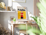 Load image into Gallery viewer, Alexia Putellas plakat | Spansk landsholdstrøje i rød og gul med stærk attitude – perfekt til fans af kvindefodbold og Spanien
